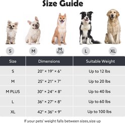 AIPERRO Rabbit Fur Adorable Leopard Print Pattern Square Dog Pillow Bed, Grey, Large slide 2 of 9