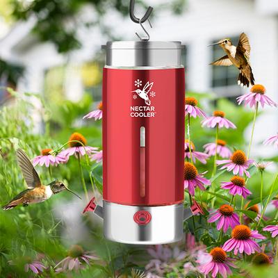 Show full view: Panacea Insulated Nectar Cooler Hummingbird Feeder, 30-oz slide 2 of 3