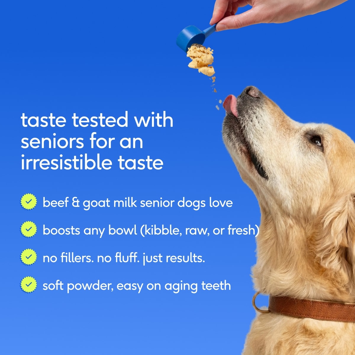 NATIVE PET Senior Daily Powder 12-in-1 Supplement for Senior Dogs, 6.3 ...
