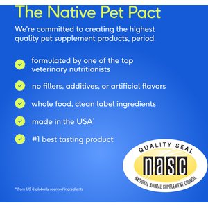 Native Pet The Daily Powder 11-in-1 Supplement for Dogs, 14-oz