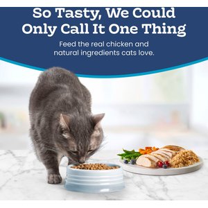 Blue Buffalo Tastefuls Chicken & Brown Rice Recipe Sensitive Stomach Adult Dry Cat Food, 15-lb bag