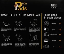 Petfamily Puppy & Dog Training Pads, 100 count, Unscented, 22 x 23-in slide 2 of 7