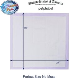Petfamily Dog Training Pee Pads, 23 x 24-in, 100 count, Lavender Scented slide 2 of 7