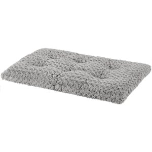 MidWest Quiet Time Ombre Swirl Dog Crate Mat, Grey, 24-in