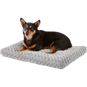MidWest Quiet Time Ombre Swirl Dog Crate Mat, Grey, 30-in