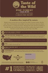 Taste of the Wild Pine Forest Grain-Free Dry Dog Food, 28-lb bag slide 2 of 8