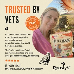 Roosty's Flock Armor Chicken Supplement, 1-lb bag