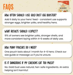 Roosty's Gold Dust Chicken Supplement, 1-lb bag slide 2 of 7
