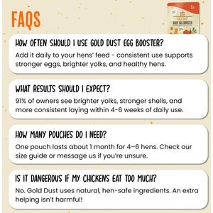 Roosty's Gold Dust Chicken Supplement, 1-lb bag
