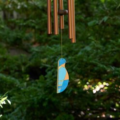 GeoCentral Avian Echoes Bluebird Outdoor Hanging Wind Chime slide 2 of 3