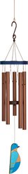 GeoCentral Avian Echoes Bluebird Outdoor Hanging Wind Chime