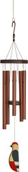GeoCentral Avian Echoes Woodpecker Outdoor Hanging Wind Chime
