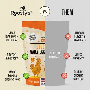 Roosty's Gold Dust Chicken Supplement, 1-lb bag