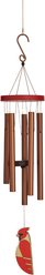 GeoCentral Avian Echoes Cardinal Outdoor Hanging Wind Chime