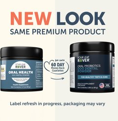 Four Leaf Rover Oral Probiotics Dental & Breath Care Flavored Powder Dental Supplement for Dogs, 2.86-oz slide 2 of 9