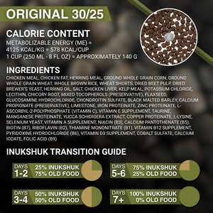 Inukshuk Professional Dry Dog Food 30/25, 33-lb bag
