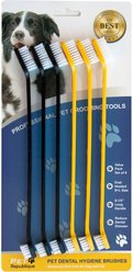 Pet Republique Dog Dual-Side Design Large & Small End Toothbrush, 6 count