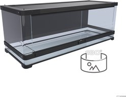 Exo Terra Vista 120 Panoramic Horizontal Reptile Terrarium, 47-in slide 2 of 7