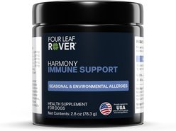 Four Leaf Rover Harmony Skin Comfort & Antioxidant Support Skin & Coat Health Flavored Powder Skin & Coat Supplement for Dogs, 2.8-oz