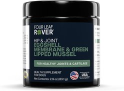 Four Leaf Rover Hip & Joint Mobility Support Flavored Powder Joint Supplement for Dogs, 2.9-oz slide 1 of 9