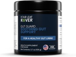 Four Leaf Rover Gut Guard Intestinal Barrier Support Supplement Digestive Health Flavored Powder Digestive Aid for Dogs, 3.7-oz