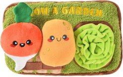 HugSmart Garden 3-in-1 Treat-Dispensing Plush Squeaky Dog Toy, Small/Medium