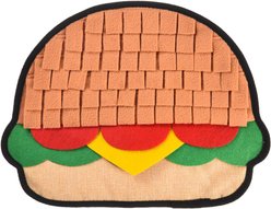 HugSmart Whisker Mat Hamburger Cat Toy