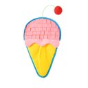 HugSmart Crinkly Ice Cream Snuffle Mat with Catnip Cat & Dog Toy, Small