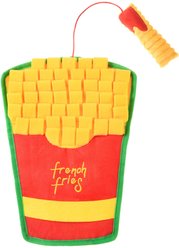 HugSmart Whisker Mat French Fries Cat Toy