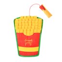 HugSmart Crinkly French Fries Snuffle Mat with Catnip Cat & Dog Toy, Small