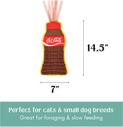 HugSmart Crinkly Cola Snuffle Mat with Ribbon Cat & Dog Toy, Small slide 2 of 5
