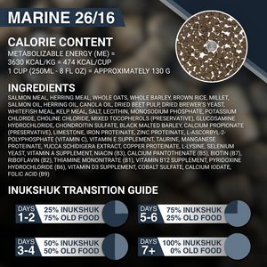 Inukshuk Performance Marine 26/16 Dog Dry Food, 33-lb bag