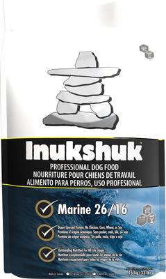 Inukshuk Performance Marine 26/16 Dog Dry Food, 33-lb bag