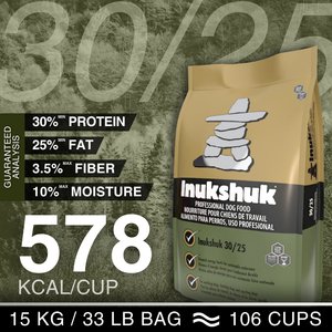 Inukshuk Professional Dry Dog Food 30/25, 33-lb bag