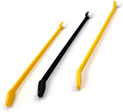 Pet Republique Dog Dual-Side Design Large & Small End Toothbrush, 3 count slide 2 of 8