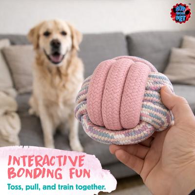Show full view: Bow Wow Woven Rope Lauren Dog Toy slide 2 of 4