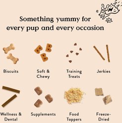Bocce's Bakery Berry Bliss Smoothie Blueberry, Banana & Yogurt Recipe Soft & Chewy Dog Treats, 6-oz, bundle of 2 slide 2 of 7