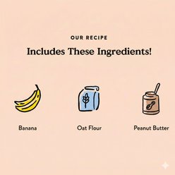 Bocce's Bakery Smoothie Recipe All-Natural Wheat-Free Variety Pack Soft & Chewy Dog Treats, 4 count bundle slide 2 of 9