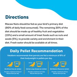 Vetafarm Macaw Nuts Bird Food, 4.4-lb bag slide 2 of 9