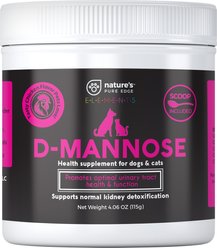 Nature's Pure Edge D-Mannose Chicken Flavored Dog & Cat Supplement, 4-oz jar
