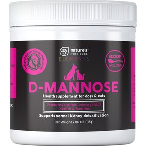 Nature's Pure Edge D-Mannose Chicken Flavored Dog & Cat Supplement, 4-oz jar
