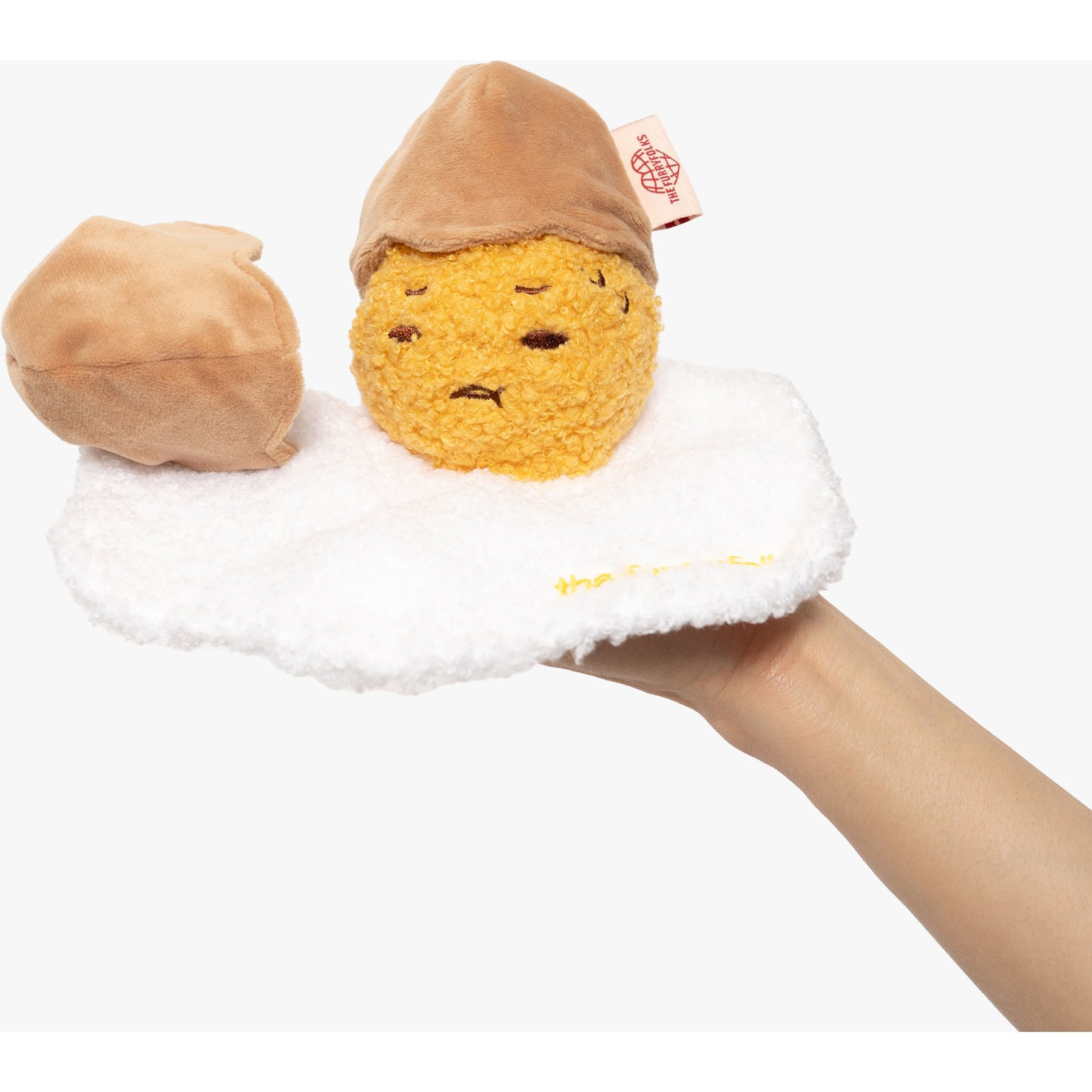 the furryfolks Egg-cellent Nosework Plush Dog Toy