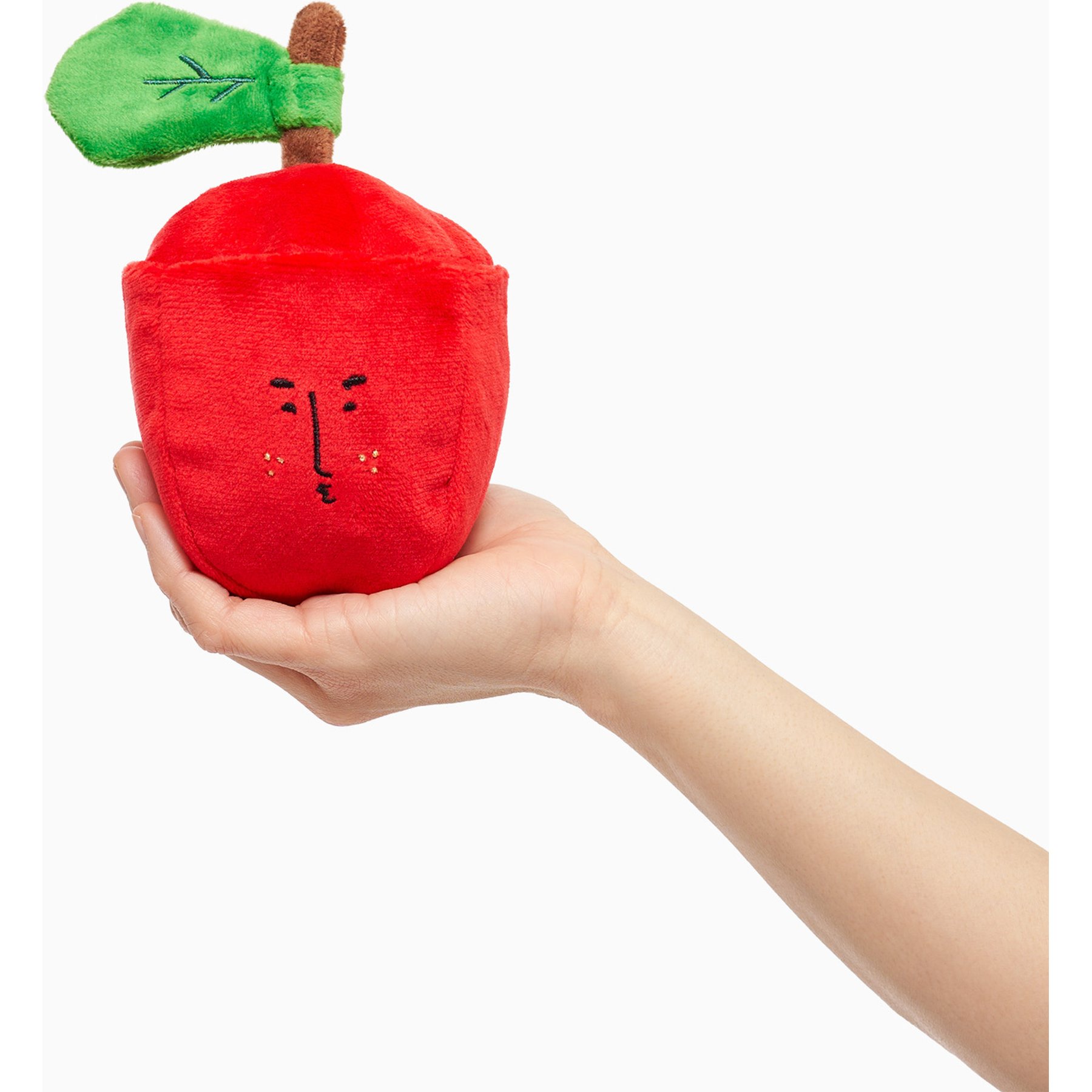 the furryfolks Apple Nosework Plush Dog Toy