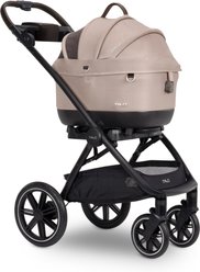 Tavo Pets Maeve iso Travel System Dog & Cat Car Seat, Fawn, iso5x