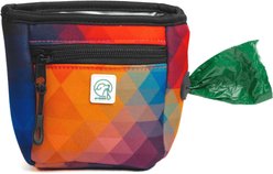 Embark Harness Co. 3-in-1 Adventure Treat Bag with Built In Poop Bag Dispenser, Aurora