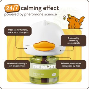 TherapetMD Dog Pheromone Calming Diffuser & Refill Kit for Stressed Dogs