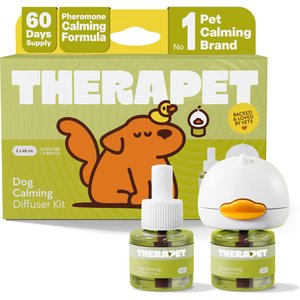TherapetMD Dog Pheromone Calming Diffuser & Refill Kit for Stressed Dogs