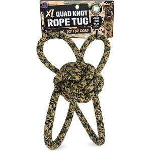 Bow Wow Camo Rope Lots O' Loops Dog Toy