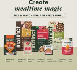 Instinct FreshRaw Meals Grain-Free Grass-Fed Lamb Recipe Dog Food, 16-oz, case of 6 slide 2 of 8