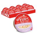 Stella & Chewy's Lil Bites Savory Stews Grain-Free Chicken & Turkey in Broth Flavored Shredded Small Breed Wet Dog Food, 2.7-oz cup, case of 12